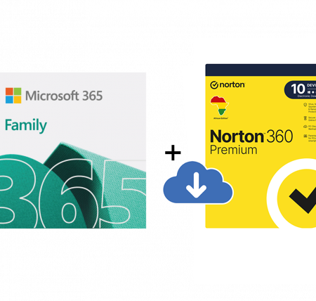Microsoft 365 Family and Norton Security Premium 10 Devices